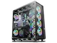 Thermaltake Core P8 Tempered Glass - Tower - ATX - sidepanel med vindu (herdet glass) - ingen strømforsyning (PS/2) - svart - USB/lyd