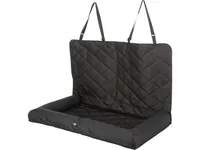 Trixie Car seat cushion, double, 95 × 10 × 50 cm, black
