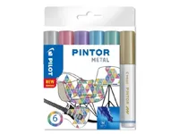 Fjernkontroll PERMANENT MARKER RUND M 6 METALLIC FARGER PINTOR PILOT