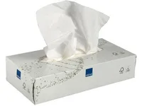 Ansigtsservietter Abena Care-Ness Excellent, 2-lags, 20x19,5 cm, hvid, nyfiber - (40 pakker x 100 stk.)