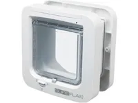 Produktfoto för Sureflap Kattdörr t.chip vit