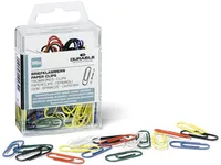 DURABLE - Papirklemmer - runde - 26 mm - metal - plastikbelagt - assorterede farver - pakke med 100