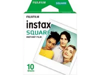 Produktfoto för Fujifilm Instax Square - Vit - 86 x 72 mm 10 ark fotopapper - för Instax SQUARE SQ6