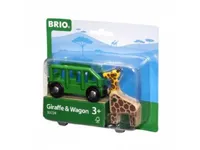 BRIO 33724 Giraffe & Wagon