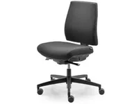 Kontorstol Dauphin Ajust Comfort 2.0, svart