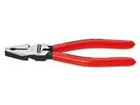 Knipex 02 01 180, Kombinasjonstang, Stål, Plast, Rød, 180 mm, 202 g