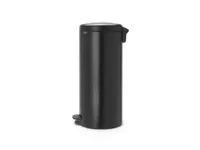 Brabantia New Icon pedalbøtte 30 liter matt black (svart)