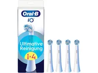 Oral-B iO Series Ultimate Cleaning tannbørstehoder – hvite – 4-pakning