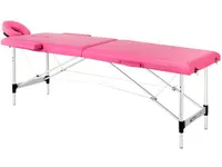 Activeshop sammenklappelig massagebriks i aluminium Activ Fizjo Comfort, pink
