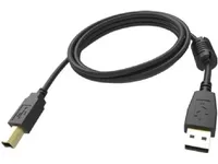 Vision Professional - USB-kabel - USB (han) til USB Type B (han) - USB 2.0 - 3 m - sort