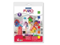 Modellervoks FIMO®-soft Staedtler® basic sæt ass. farver - (9 stk.)