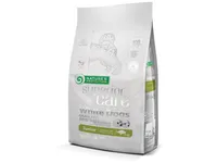 Nature"s Protection Superior Care Hvite hunder Kornfrie Hvitfisk Junior Små- og Miniraser 1,5 kg, tørt kornfritt fôr for unge hunder med hvit pels av små og veldig små raser med hvit fisk'