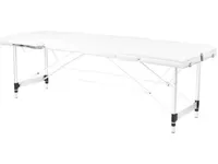 Produktfoto för Activeshop hopfällbar massagebänk ALUMINIUM COMFORT ACTIV FIZJO 3 SEGMENT WHITE