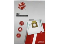 Hoover H81 - Micro Bag, Støv pose, Sylindervakuum, Hvit, Mikrofiber, Hoover, Telios Extra