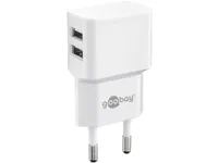 Goobay 44987, Innendørs, AC, 5 V, 1 m, Hvit