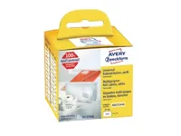Zweckform - Papir - permanet adhesiv - hvit - 54 x 70 mm 320 etikett(er) (1 rull(er) x 320) merkelapper