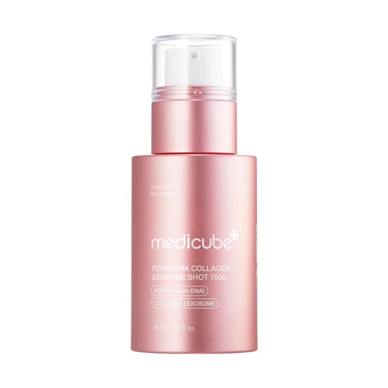 Medicube Pdrn Pink Collagen Exosome Shot Serum 7500 PPM Liquid Skin Booster