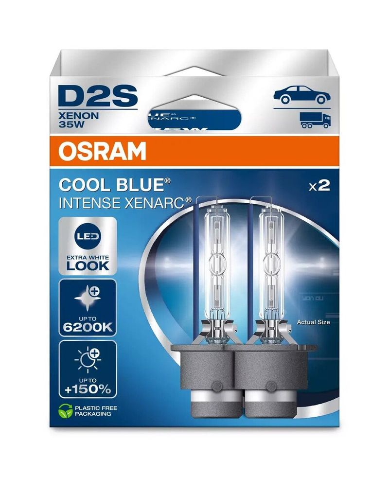 Osram Xenarc Cool Blue Intense NEXT GEN - D2S Xenon-lampor