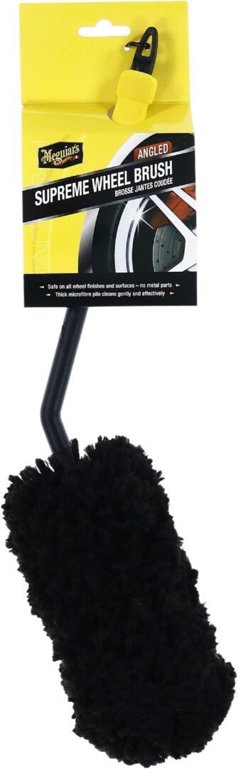 Meguiars fälgborste vinklad
