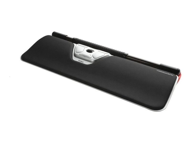 Contour RollerMouse Red Plus - Centrerad mus - ergonomisk - 7 knappar - trådlös - Bluetooth