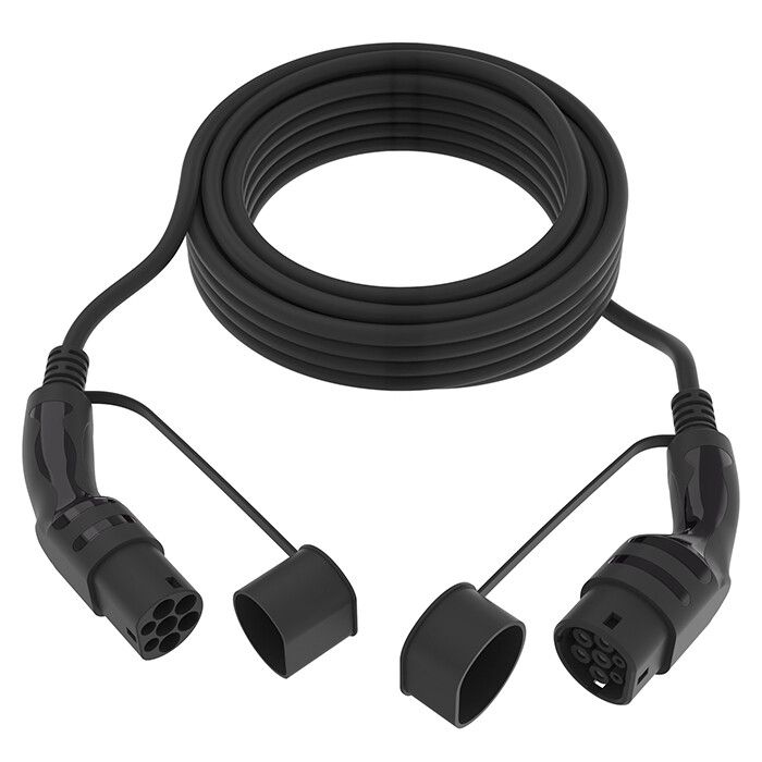 Typ 2 Laddkabel för elbilar - 11 kW - 10m