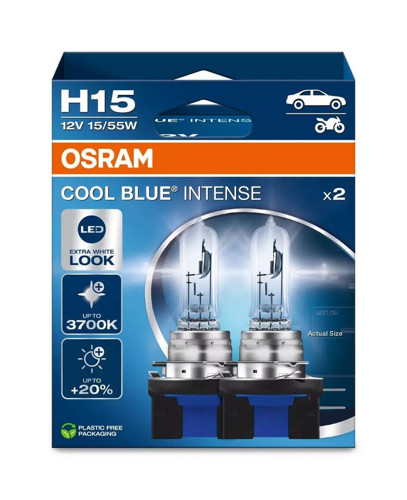 Osram Cool Blue Intense NEXT GEN - H15 Billampor