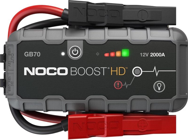 NOCO Boost HD GB70 Starthjälp - 12V - 2000 A