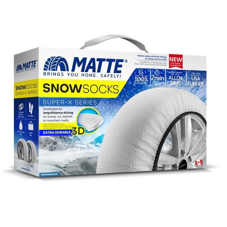 MATTE Super-X snöstrumpor - XXL