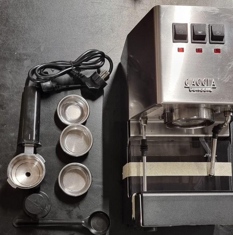 [OUTLET] - Gaggia - New Classic - Kaffemaskin - Rostfritt stål