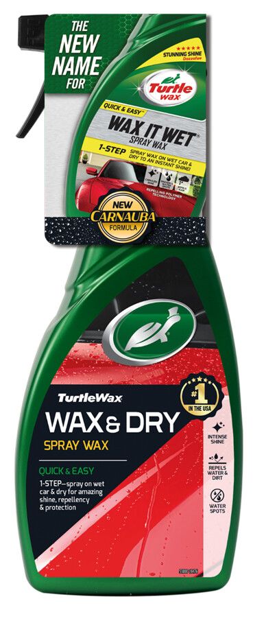 Turtle Wax Wax & Dry - Sprayvoks till bil