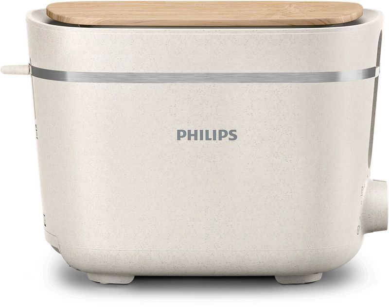 5000 Series HD2640 Eco Conscious Edition - Brödrost - 2 skiva - 2 Kortplatser - matt silkesvit