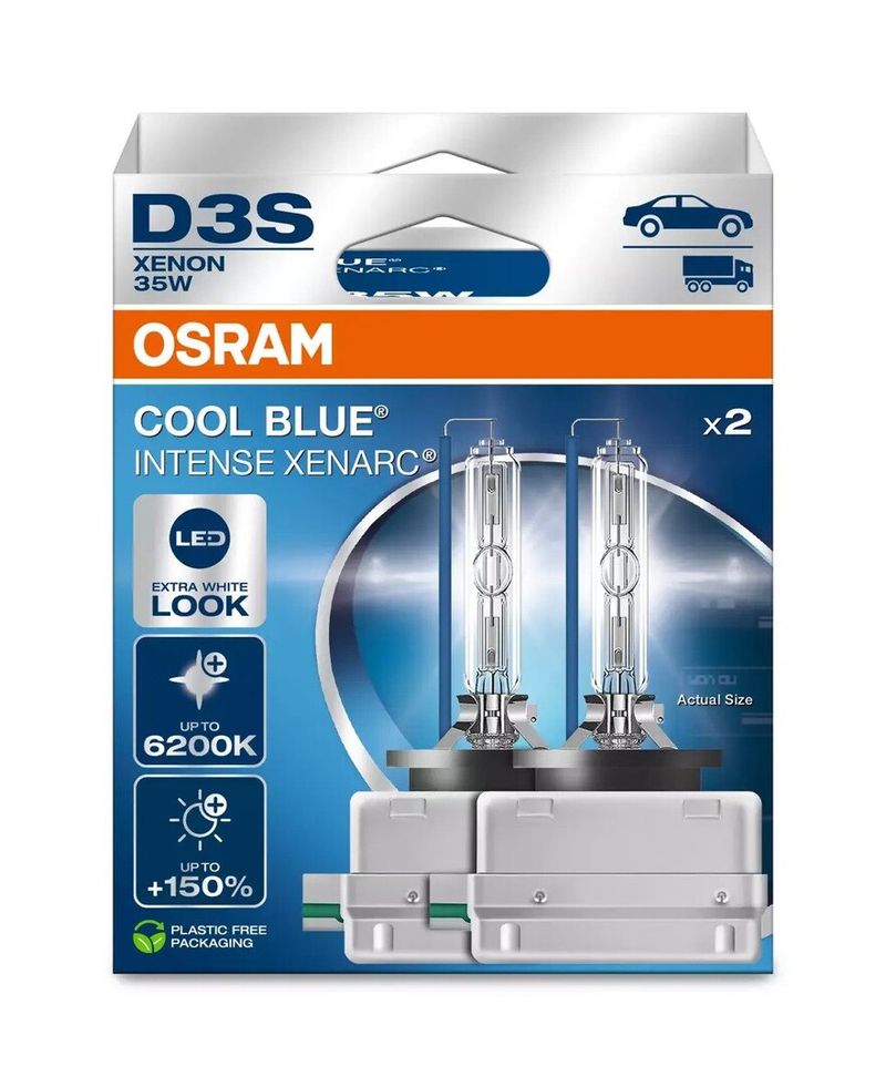 Osram Xenarc Cool Blue Intense NEXT GEN - D3S Xenon-lampor