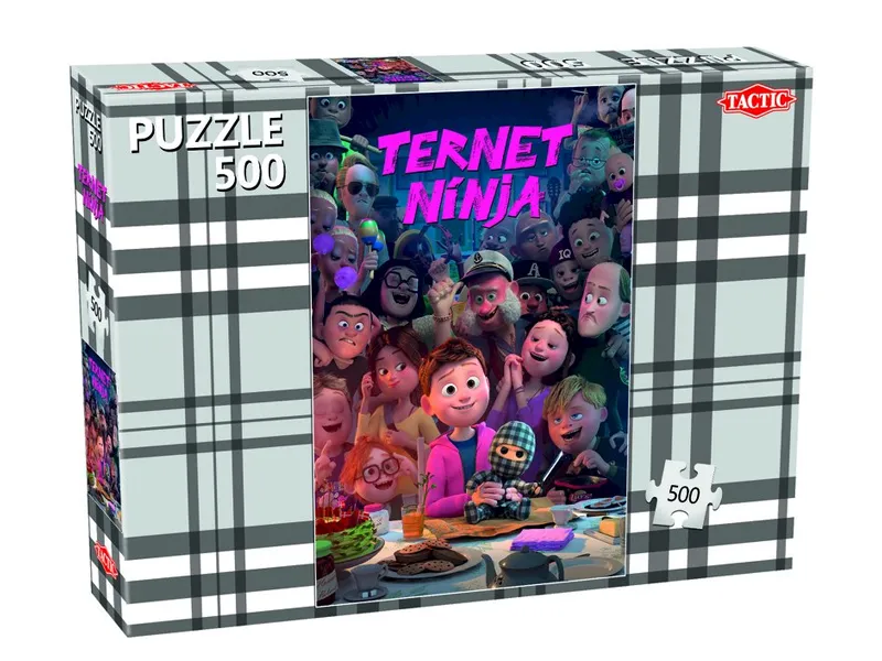 Tactic Ternet Ninja Univers Puzzle 500 pcs | Leksaker - Spel - Pussel | GameStuff