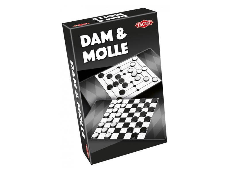 Tactic Dam &amp Mill resespel | Leksaker - Spel - Klassiska brädspel | GameStuff