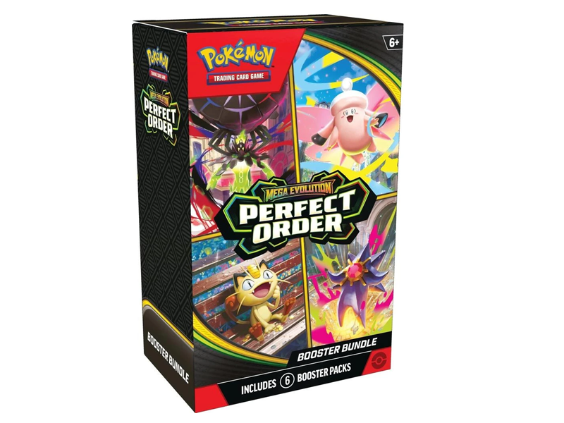 The Pokemon Pokemon TCG: Mega Evolution - Perfect Order Booster Bundle