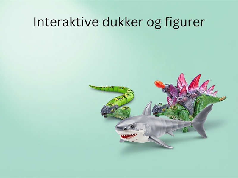 Interaktive dukker og figurer