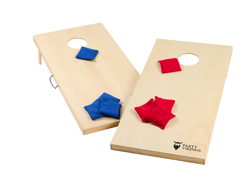 Cornhole-setti 2 kpl 120 x 60 cm sis. 8 heittopussia NORDIC Games (809-075)