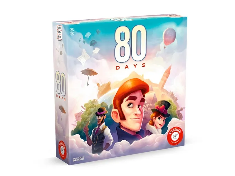 80 DAYS | Leksaker - Spel - Familjbrädspel | GameStuff