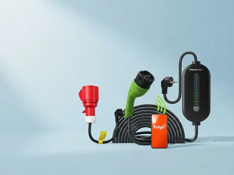 Charging cable for electric car