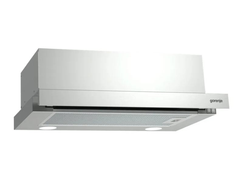 Gorenje BHP523E10X - Kåpa - teleskopisk - bredd: 50 cm - djup: 30.5 cm - utsug och cirkulation - rostfritt stål | N - A | GameStuff