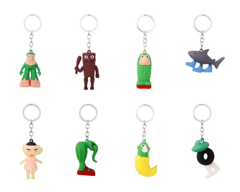 ITALIAN BRAINROT Keychain - Assorted