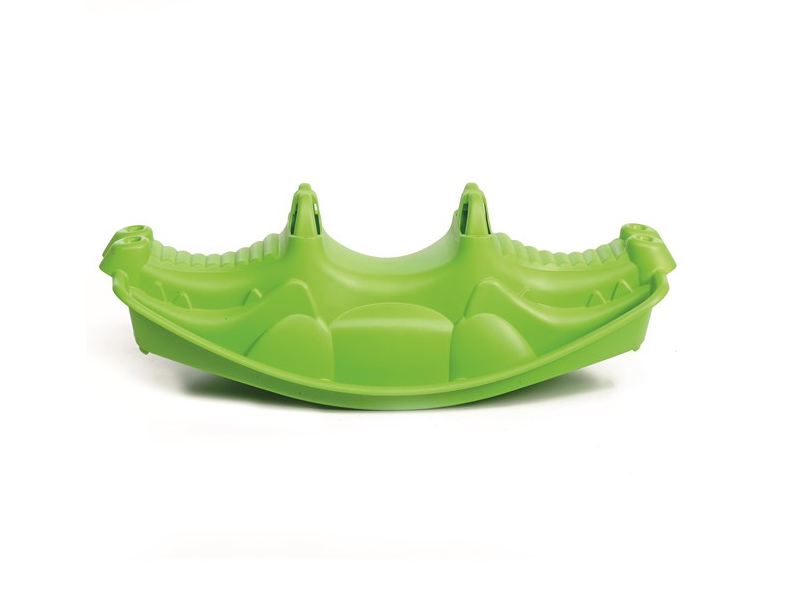 Vippkrokodil i plast, grön PARADISO TOYS (805-484) | Utomhusleksaker - Spela i trädgården - Gungor | GameStuff
