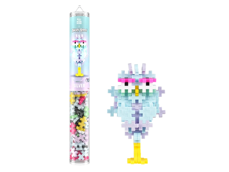 Plus-Plus Angry Birds Movie Silver Tube