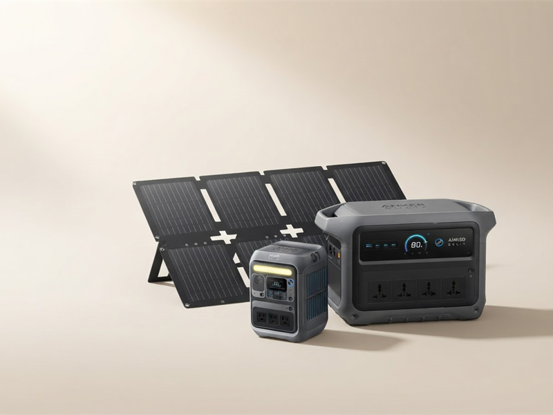 Power stations & solar cells - Set
