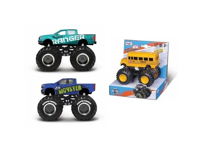 Maisto - Earth Shockers - Assorteret | Leksaker - Bilar och andra fordon | GameStuff