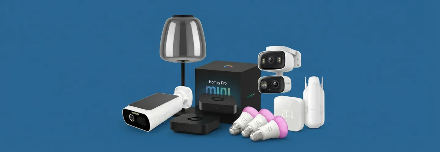 SmartHome i hemmet med smart belysning och styrning i app