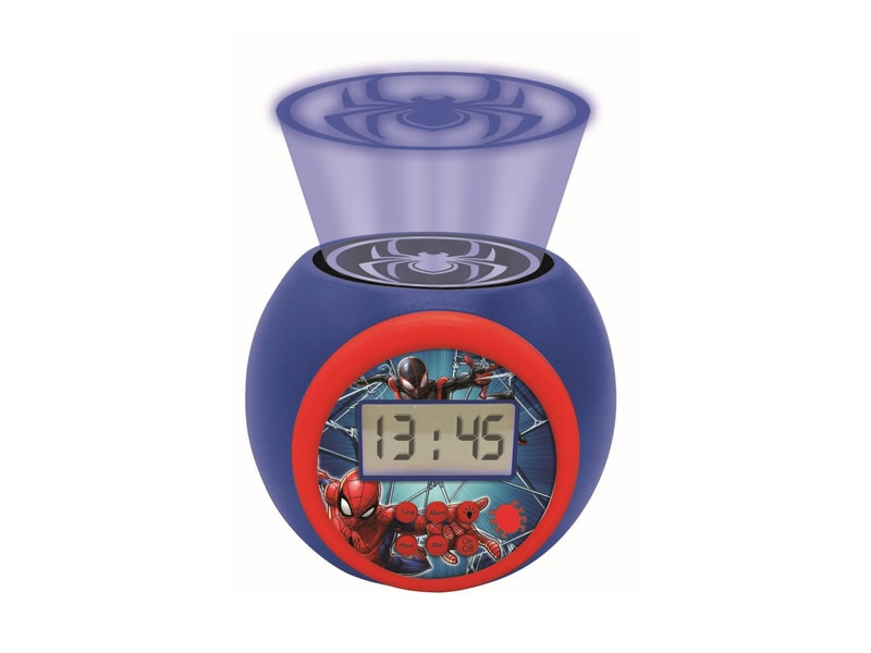 Spider Man projektorväckarklocka med timer | Huset - Säkerhet & Larm - Klockor och väckarklockor | GameStuff
