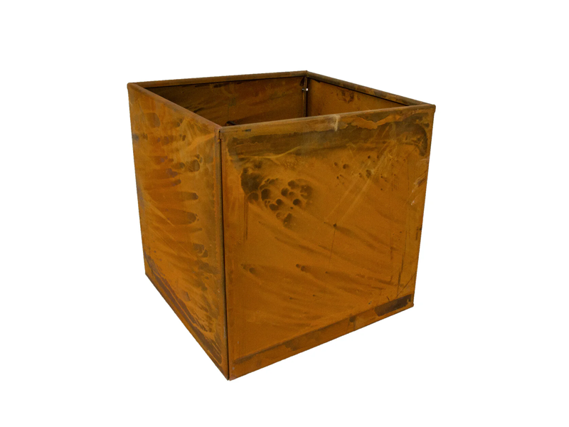 Ruukku corten 40x40x40 cm 2 mm jalustalla HORTUS (210-901)