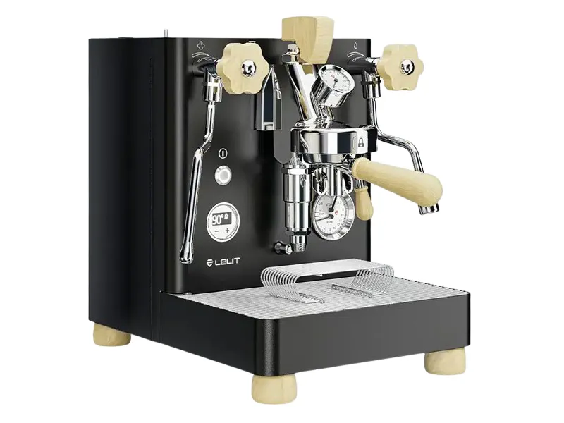 Lelit Bianca, Espressomaskin, 2,5 l, Malat kaffe, Svart