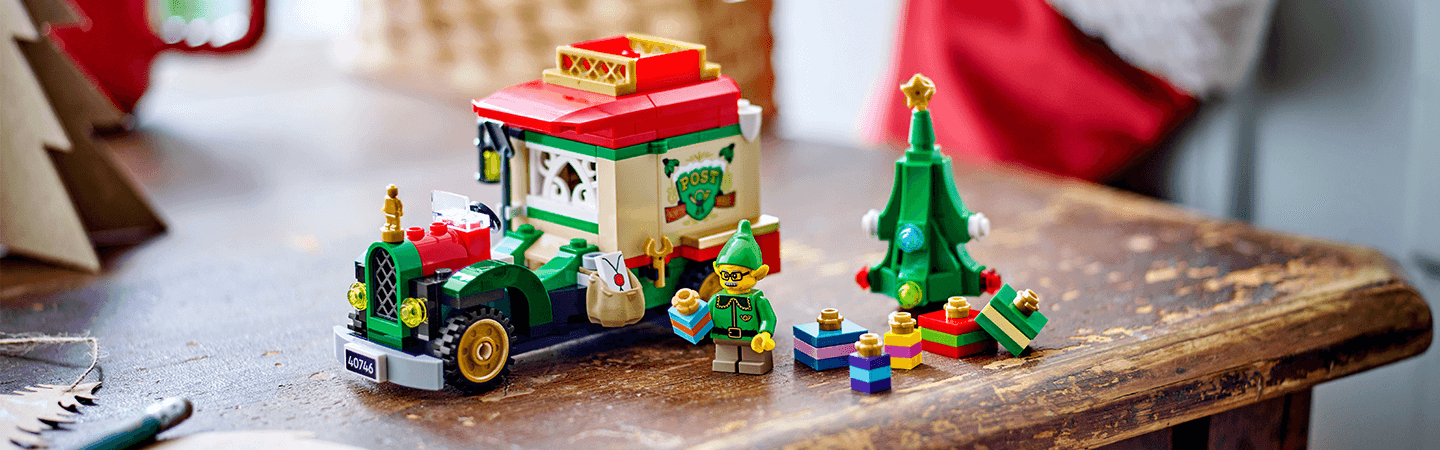 LEGO 40746 Julemandens pakkebil
